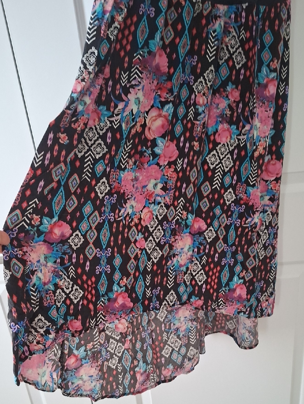 Xhilaration Girl High/Low Lace Overlay Sleeveless Dress size XL (14) - Picture 5 of 7